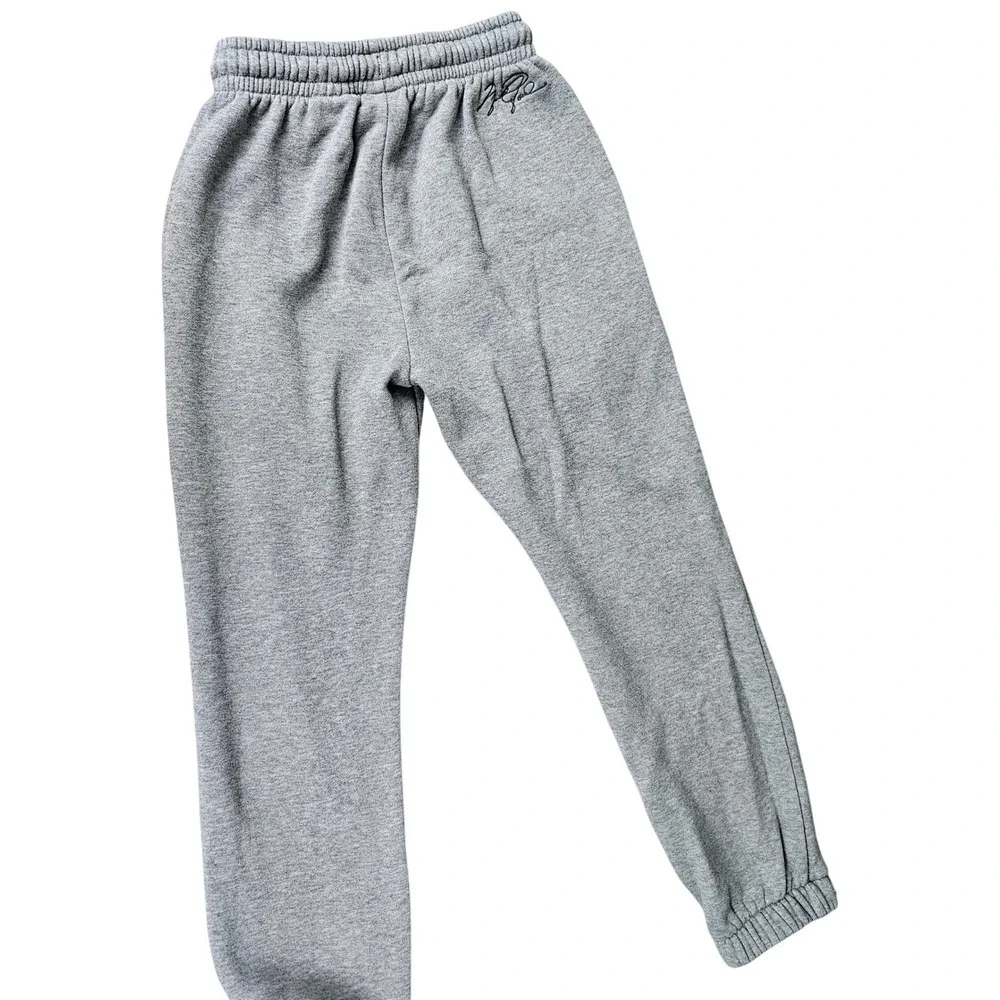 Jordan Jumpman‎ Sweatpants Grey Athletic Joggers Mens Size S Signature Right Hip